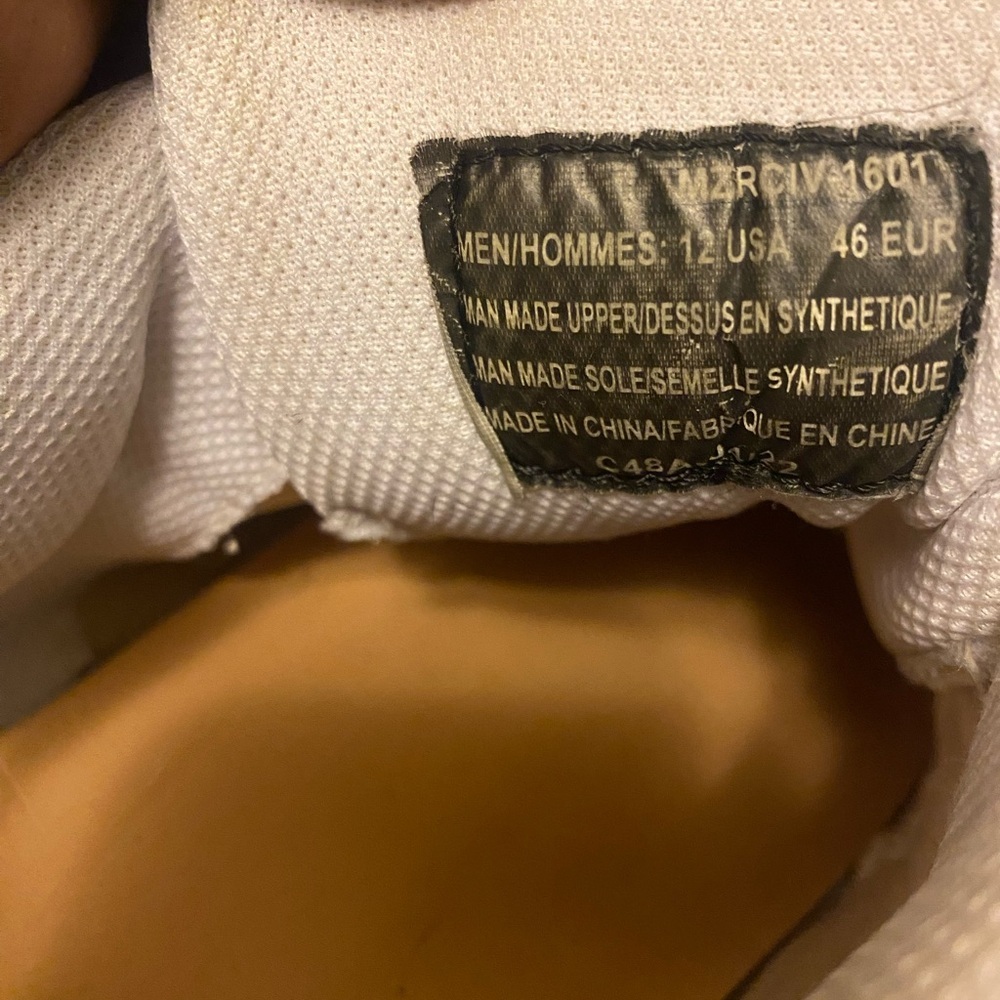 Lugz Men's White Sneakers 12 - Picture 4 of 4